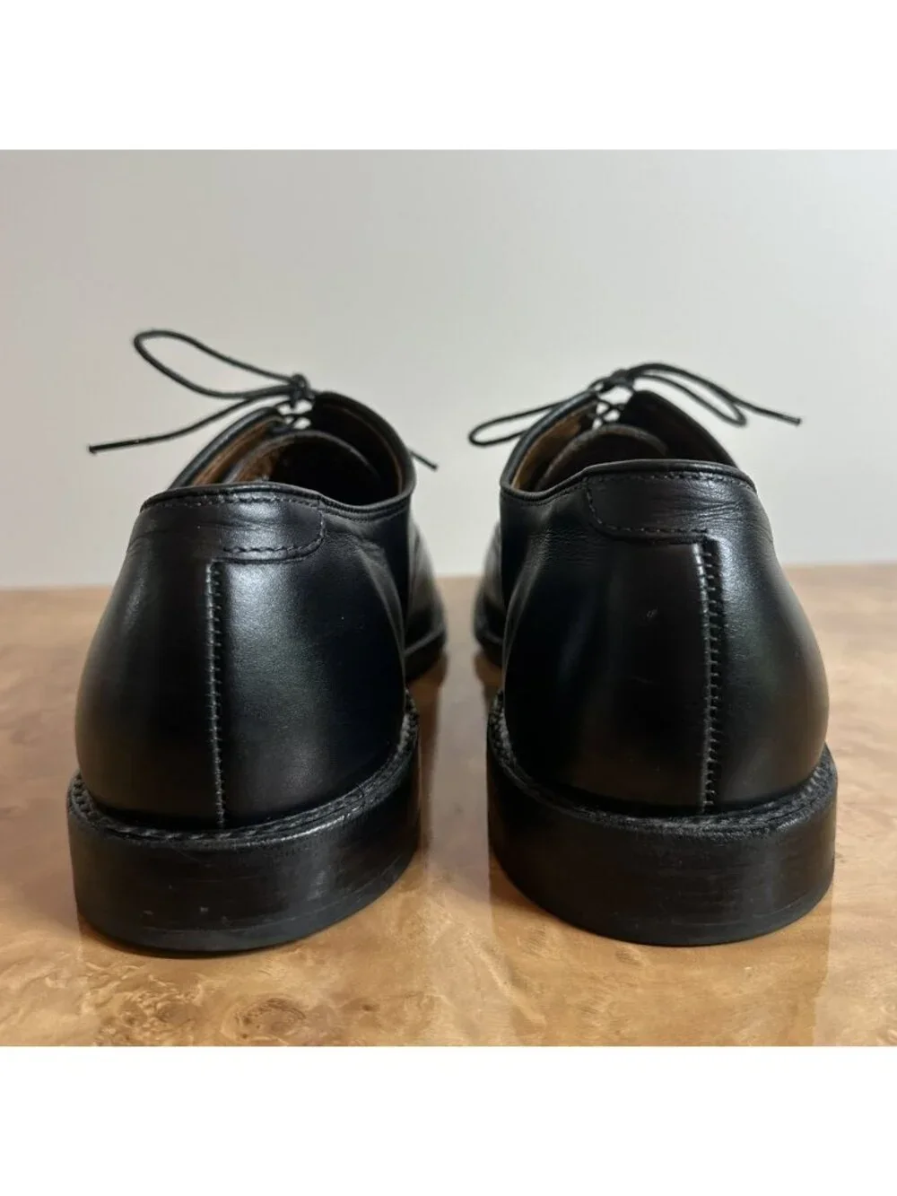Allen Edmonds Park Avenue Black Leather Cap Toe Oxford Dress Shoes 10.5 D